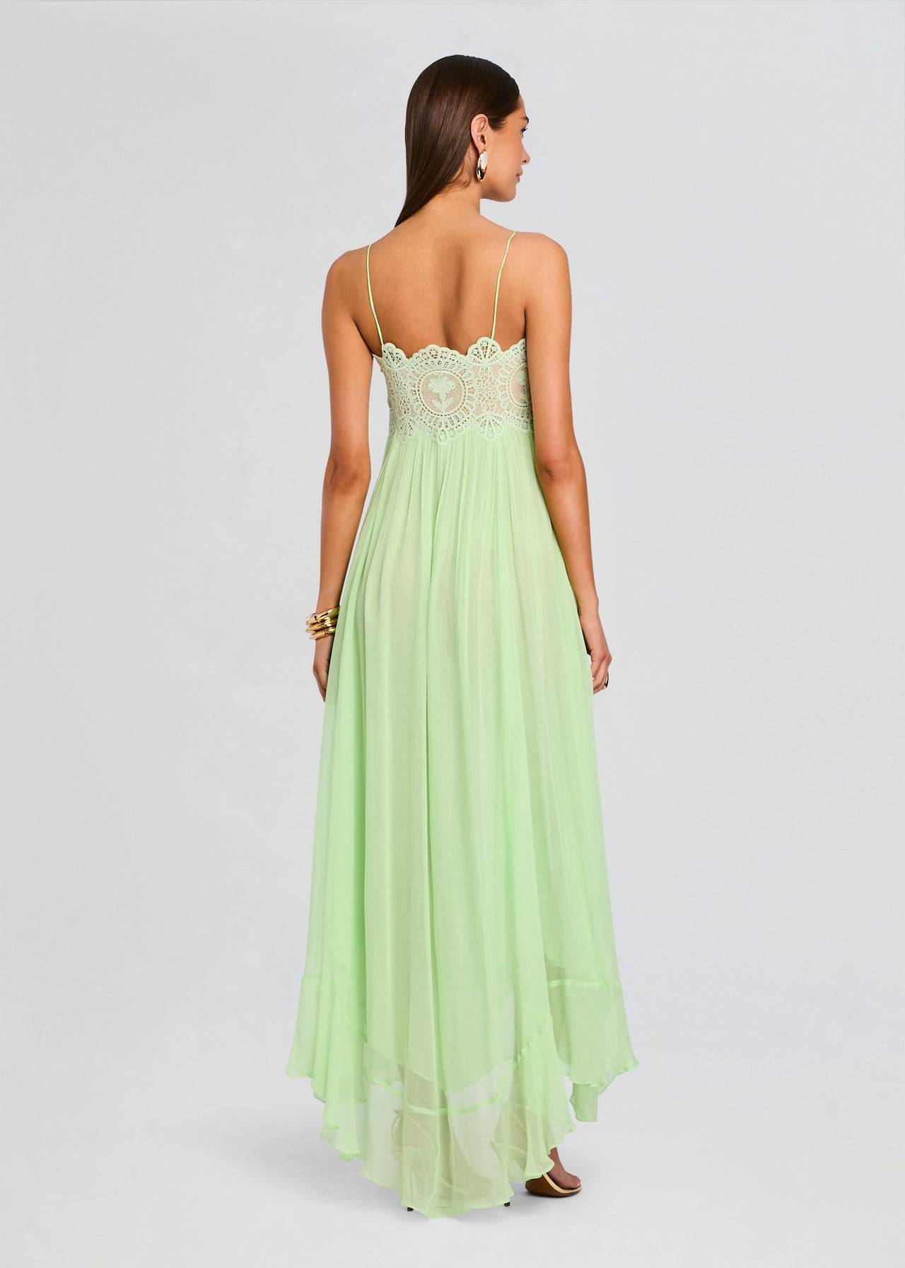 Retrofete Gypsy Dress in Green - size S Retrofete Gypsy Dress in Green - size S