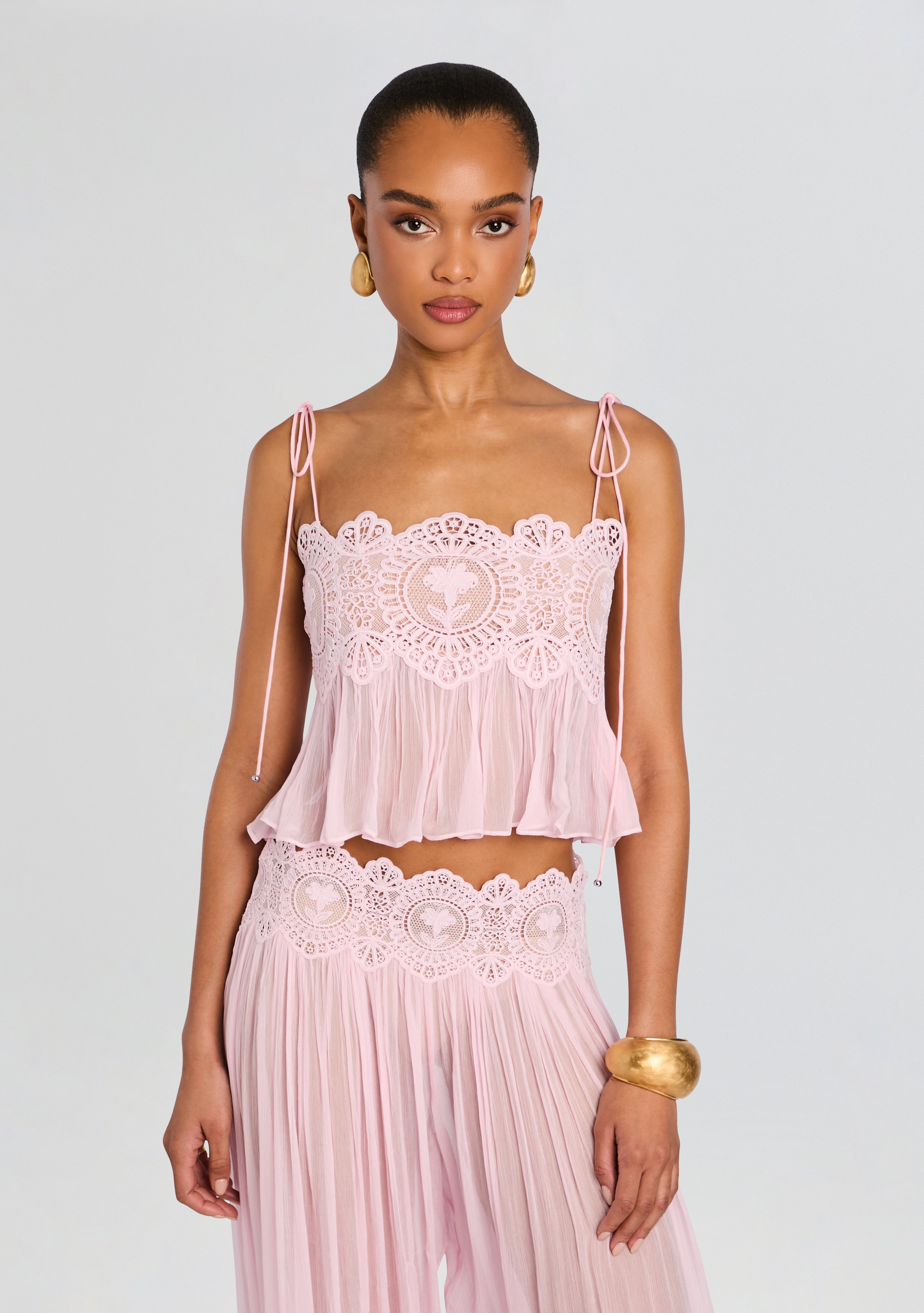 Luenie Chiffon Top – Retrofete