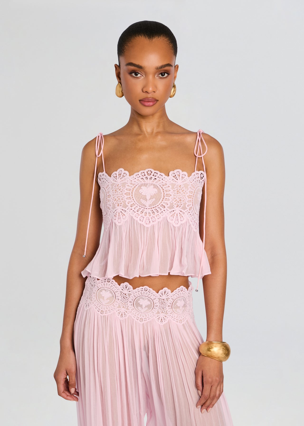 Luenie Chiffon Top – Retrofete
