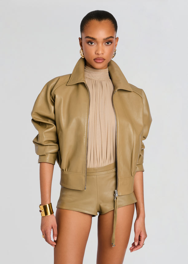 Mariel Leather Jacket