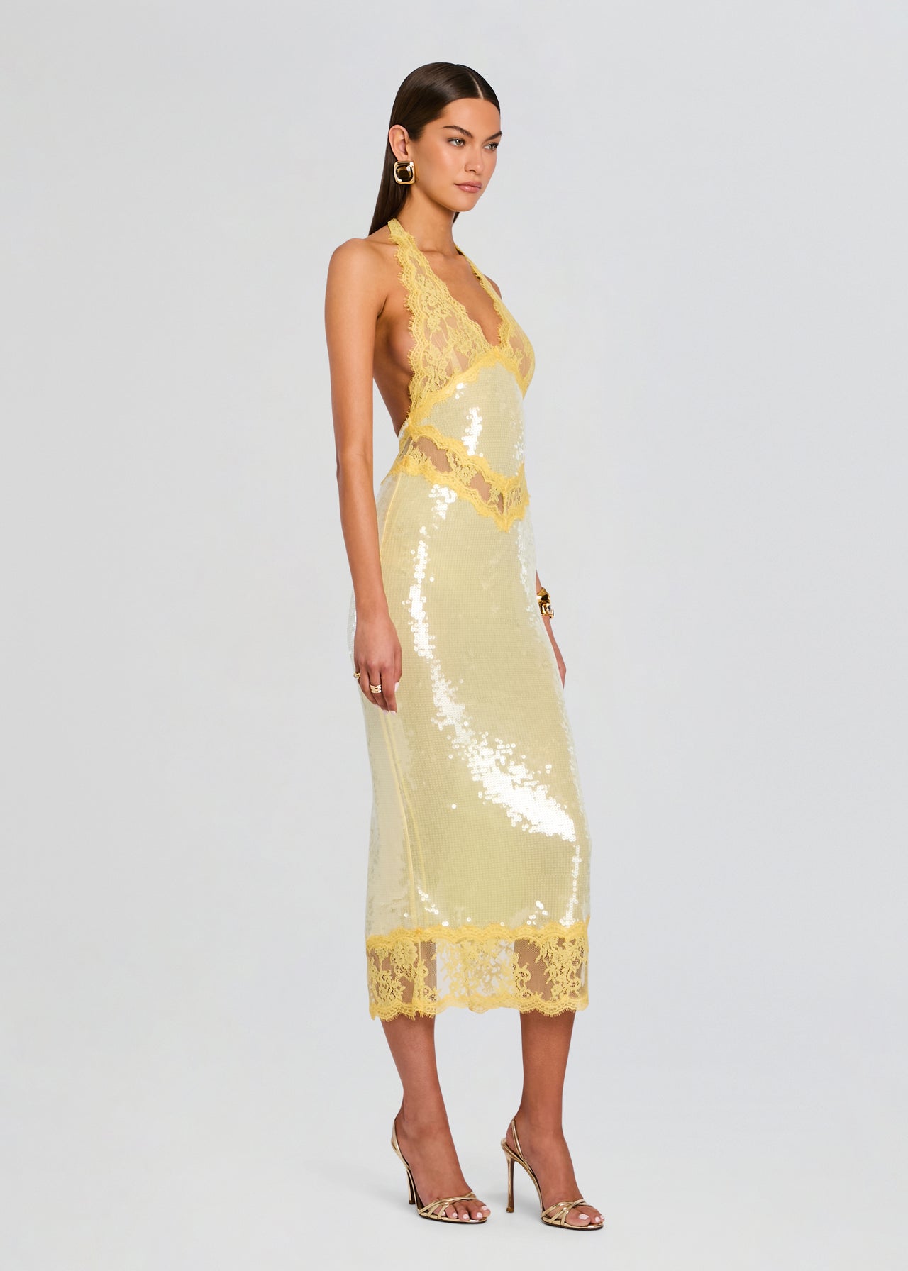 Vicky Sequin Lace Dress Retrofete Vicky Sequin Lace Dress Retrofete