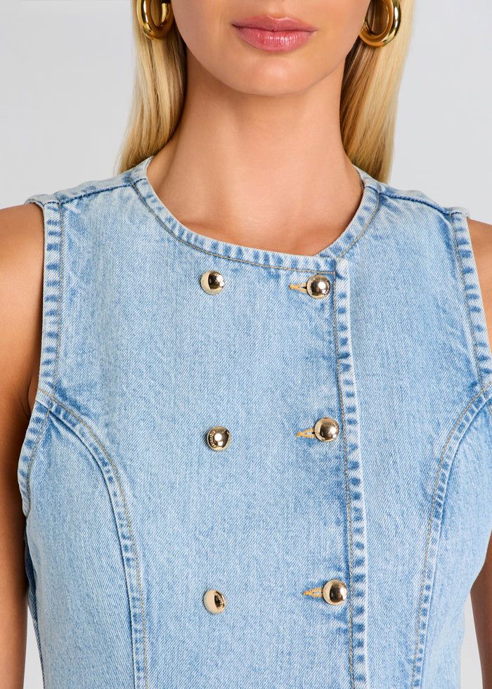Hanna Denim Dress media 2 of 5