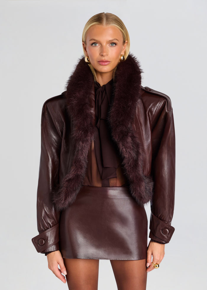Jia Leather Jacket media 1 of 6