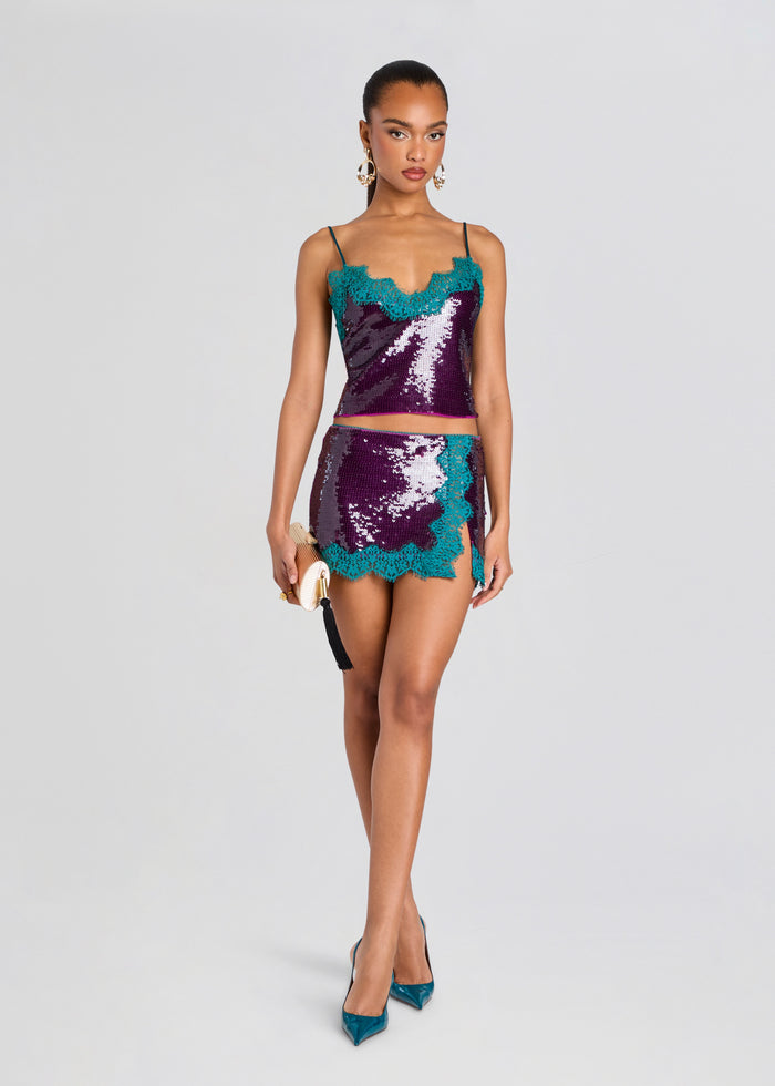 Morgen Sequin Skirt media 2 of 6