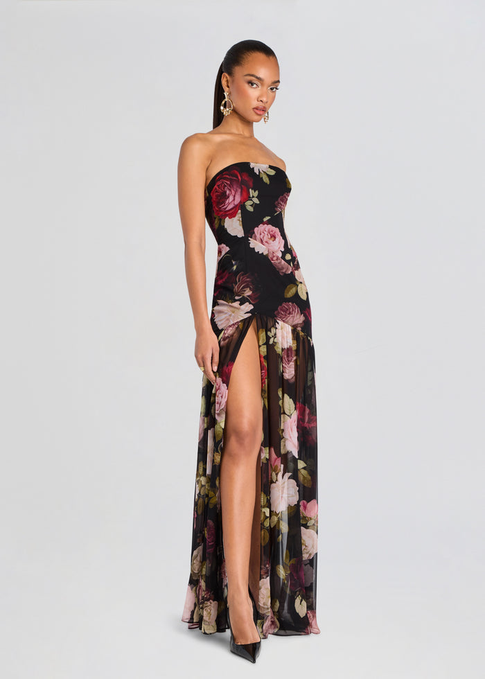 Nicole Silk Chiffon Dress media 3 of 5