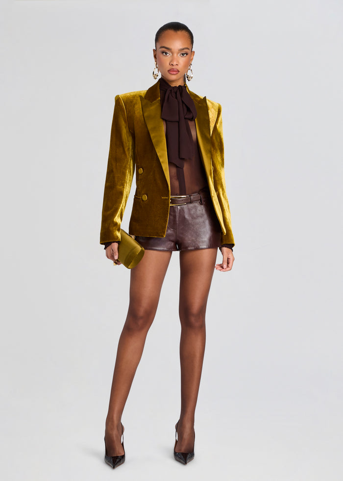 Valesia Leather Short media 2 of 5