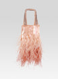 Avery Sequin Feather Bag - Retrofete