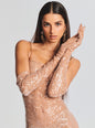 Diem Sequin Gloves