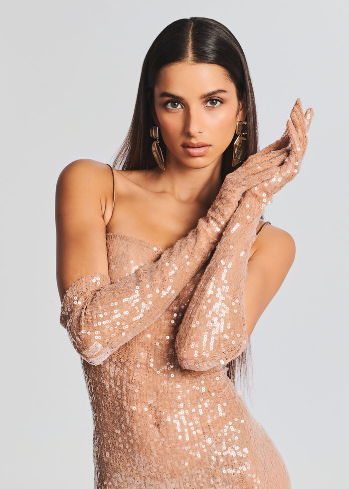 Diem Sequin Gloves