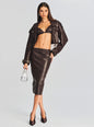 Mercy Leather Skirt
