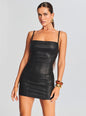 Jourdana Coated Denim Dress