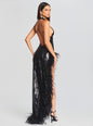 Vixen Sequin Feather Dress