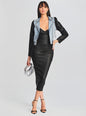 Norrie Coated Denim Dress