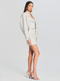 Mora Leather Embellished Jacket