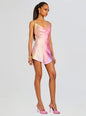 Pracilla Silk Mini Dress