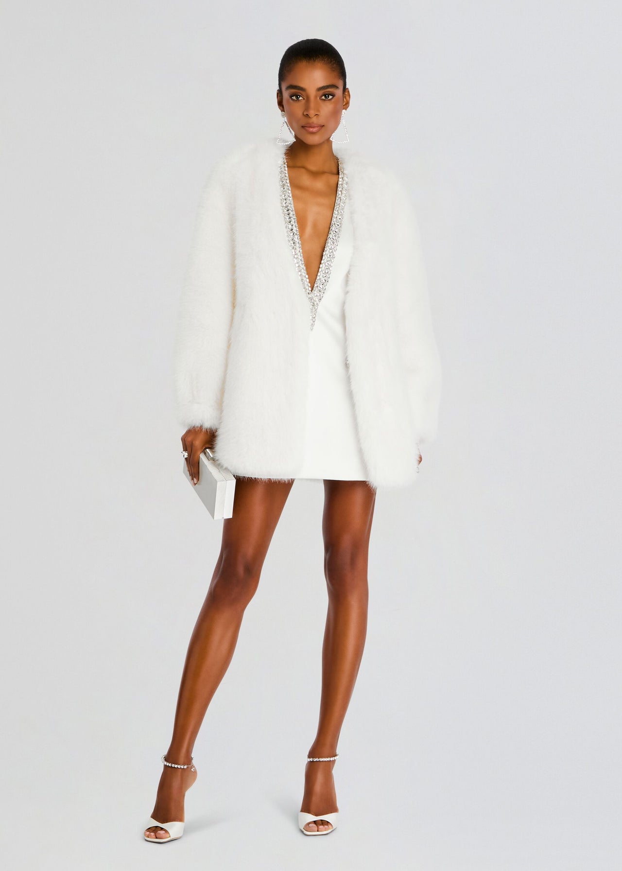 Heiress Faux Fur Jacket Retrofete Heiress Faux Fur Jacket Retrofete