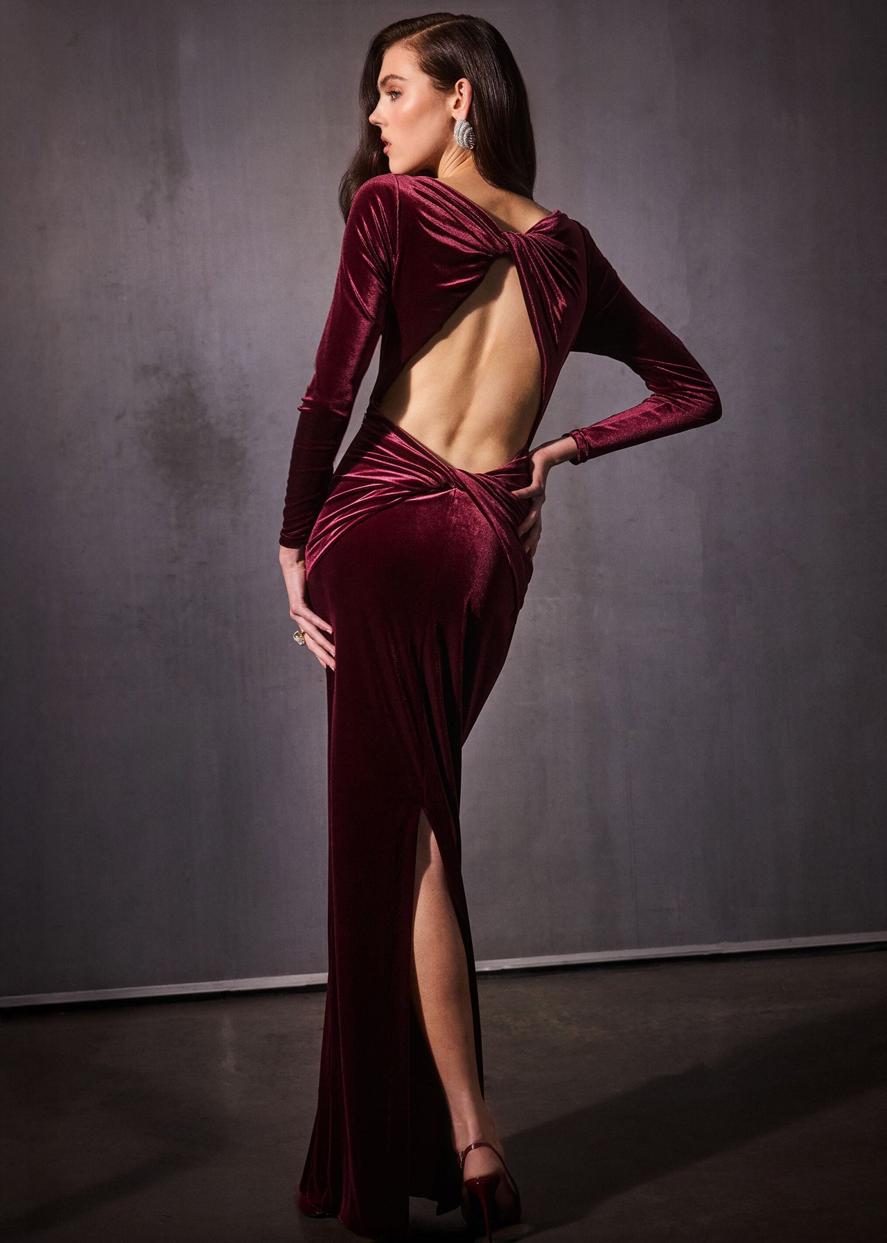 Long Sleeve Short Red Velvet Dress Burgundy Velvet Dress Bridesmaid Dress Formal Evening Gown Dsir Couture Long Sleeve Short Red Velvet Dress Burgundy Velvet Dress Bridesmaid Dress Formal Evening Gown Dsir Couture