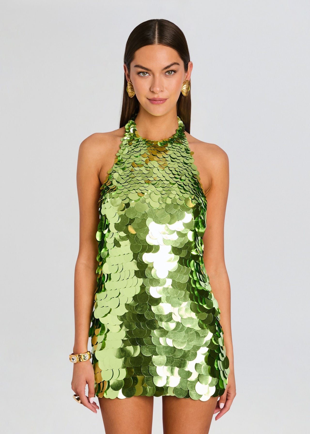 Retrofete Bondera Dress in Green - Size S Retrofete Bondera Dress in Green - Size S