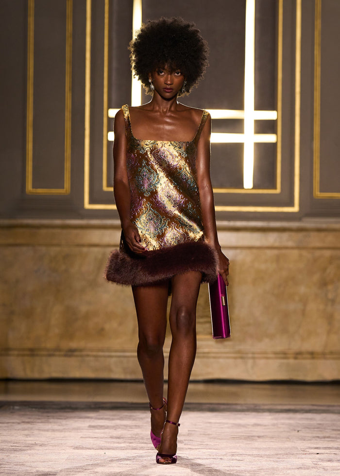 Sulvie Brocade Dress media 2 of 7
