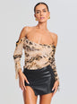 Marlene Leather Skirt