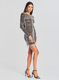 Jacqueline Crystal Embellished Dress