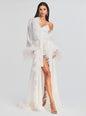 Juno Feather Robe
