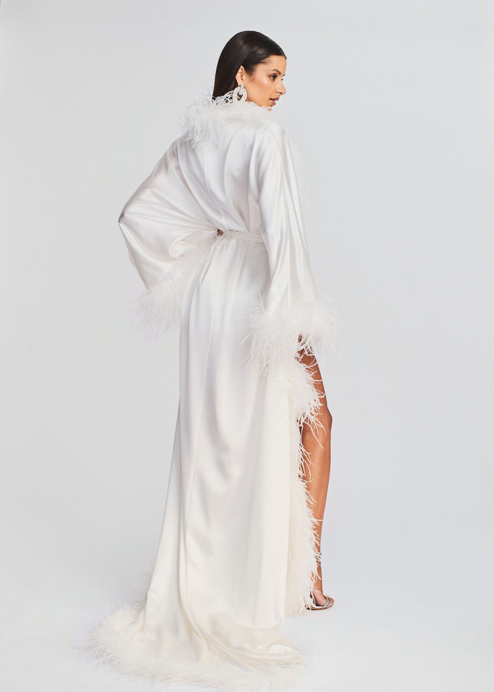 Juno Feather Robe