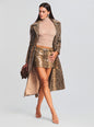 Zelda Leather Skirt