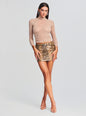 Zelda Leather Skirt