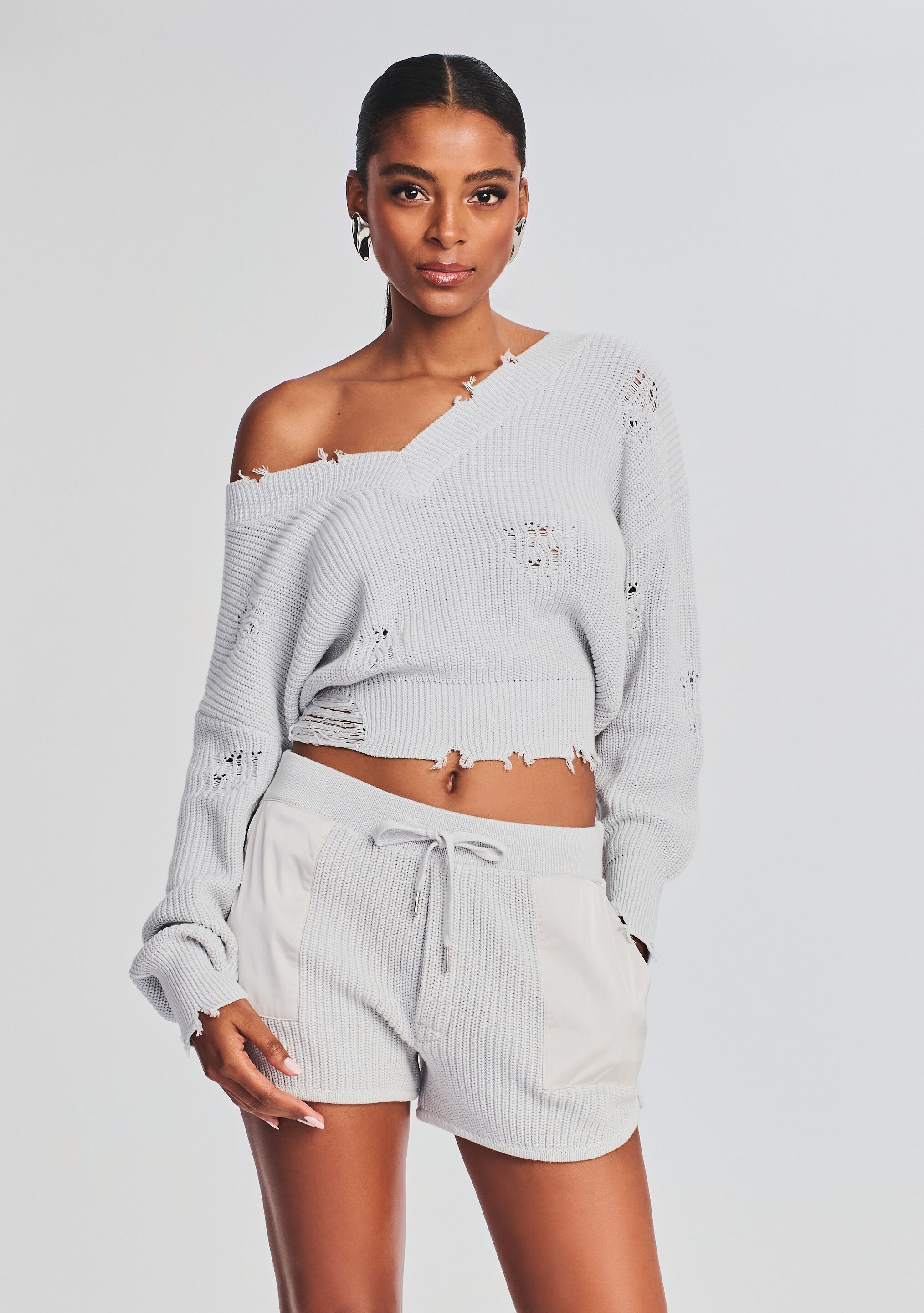 00s Hysteric Glamour 20471120 Style sweater Mesh Long Sleeve