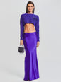 Silvana Silk Maxi Skirt