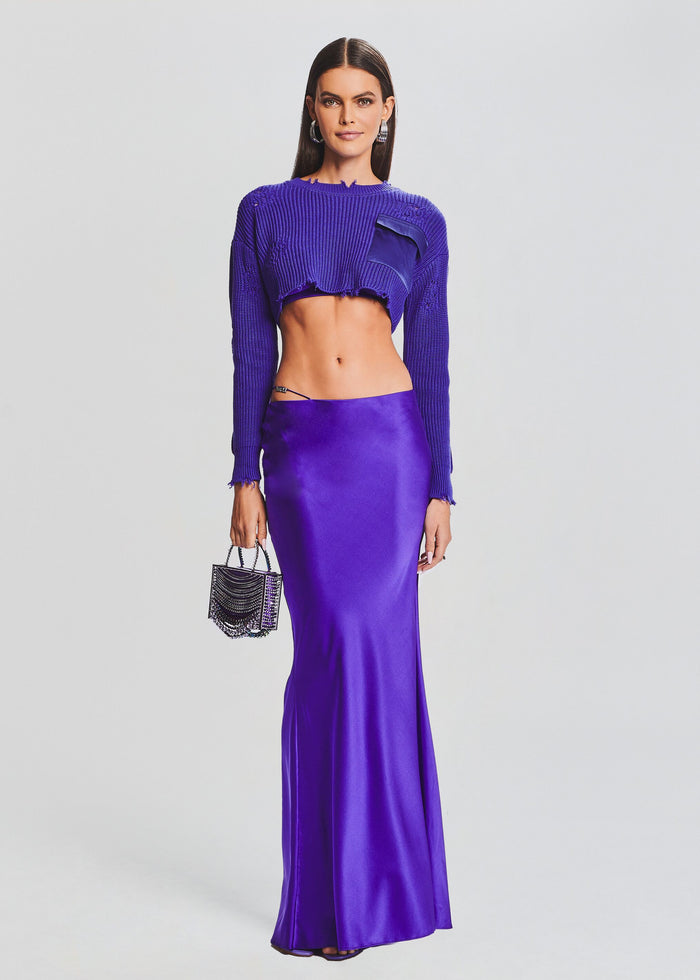 Silvana Silk Maxi Skirt