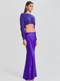 Silvana Silk Maxi Skirt