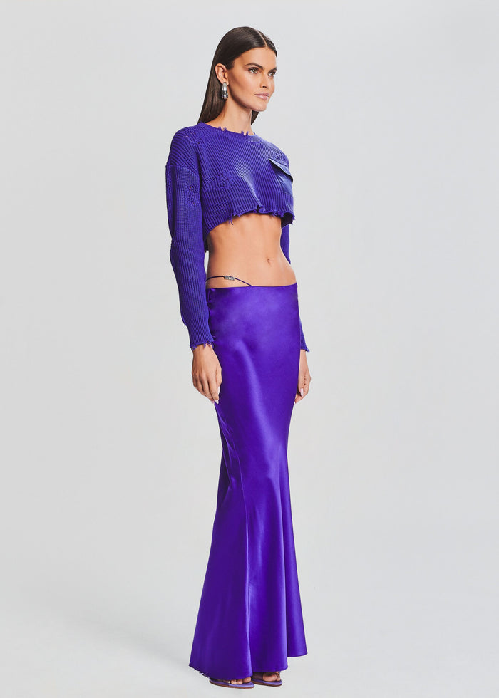 Silvana Silk Maxi Skirt