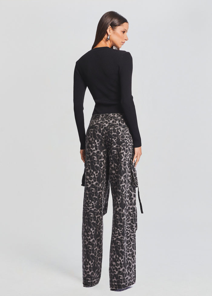 Geo Rib Knit Bodysuit
