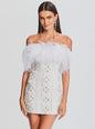 Kimberely Embellished Knit Dress