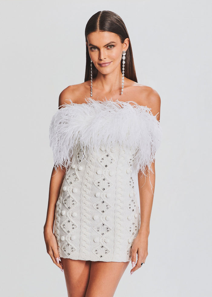 Kimberely Embellished Knit Dress