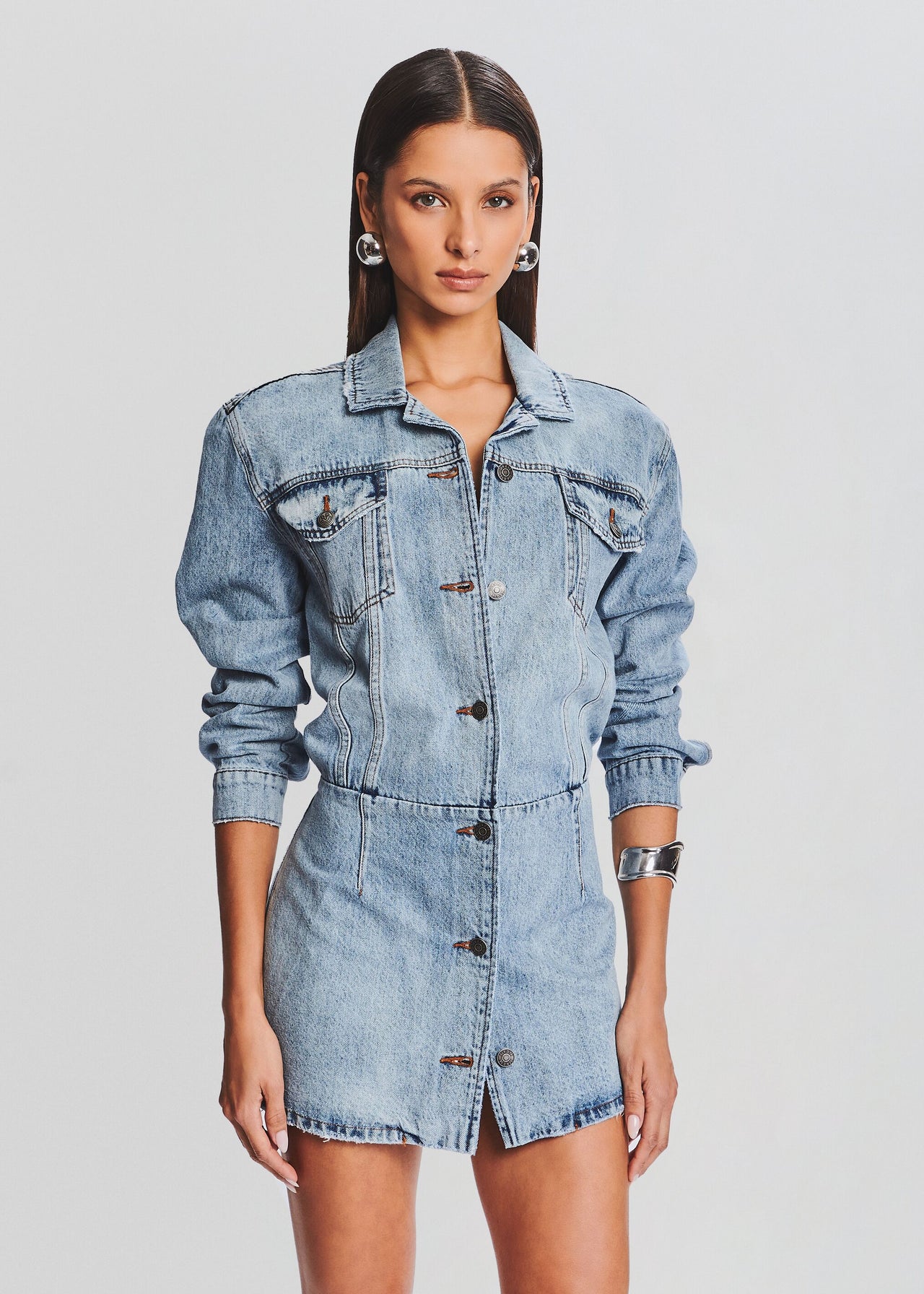 Laura Denim Dress – Retrofete Laura Denim Dress – Retrofete