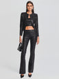 Evey Coated Knit Top