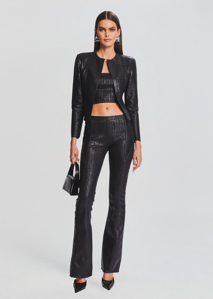 Evey Coated Knit Top