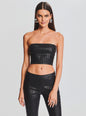 Evey Coated Knit Top
