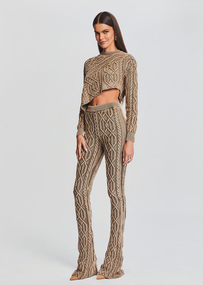 Cayenne Cable Knit Pant