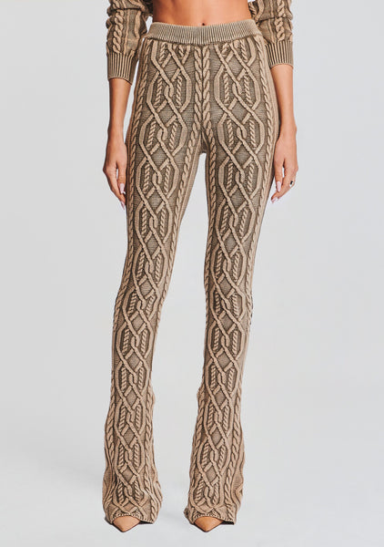 Ameri（アメリ）の「LACE LIKE KNIT PANTS（その他パンツ）」 - WEAR
