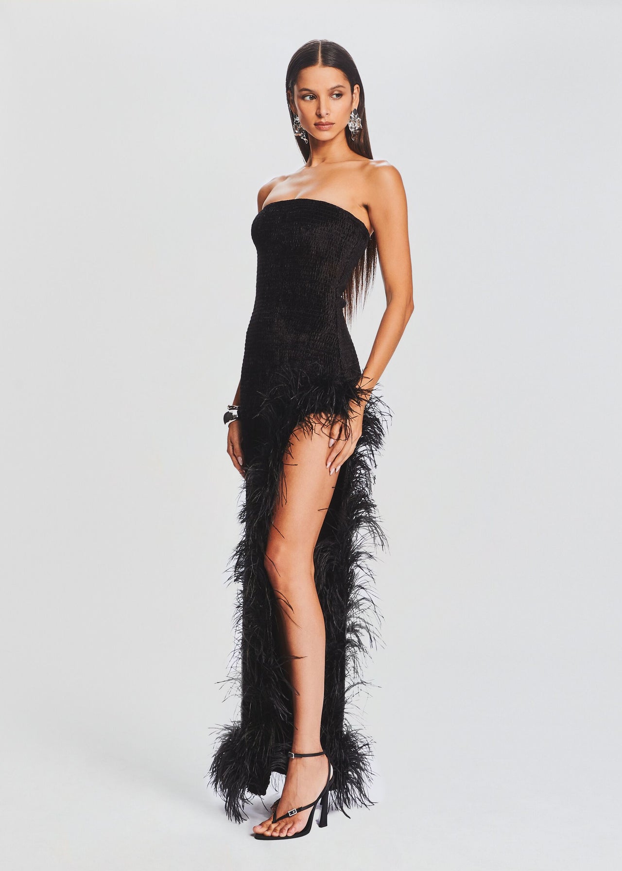 Lula Feather Dress Retrofete Lula Feather Dress Retrofete
