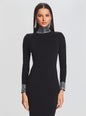 Monroe Embellished Knit Dress