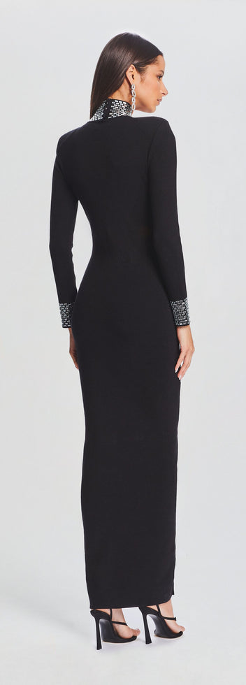 RETROFETE MONROE EMBELLISHED DRESS