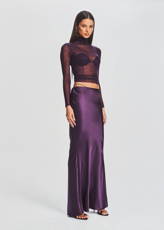 Silvana Silk Maxi Skirt