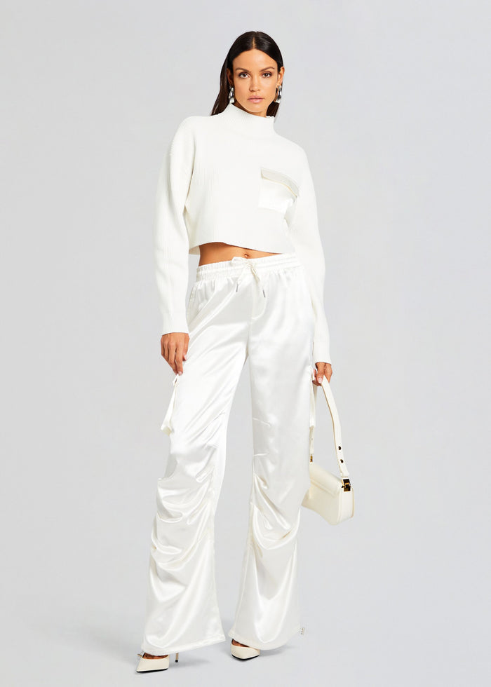 Donna Mid Cropped Sweater
