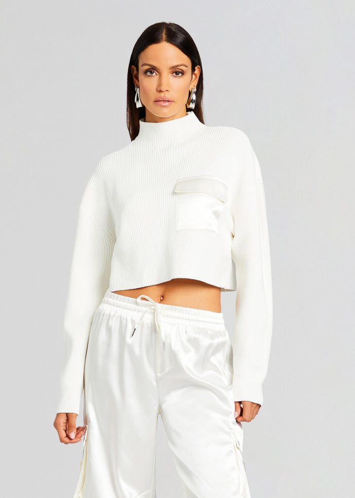 Donna Mid Cropped Sweater