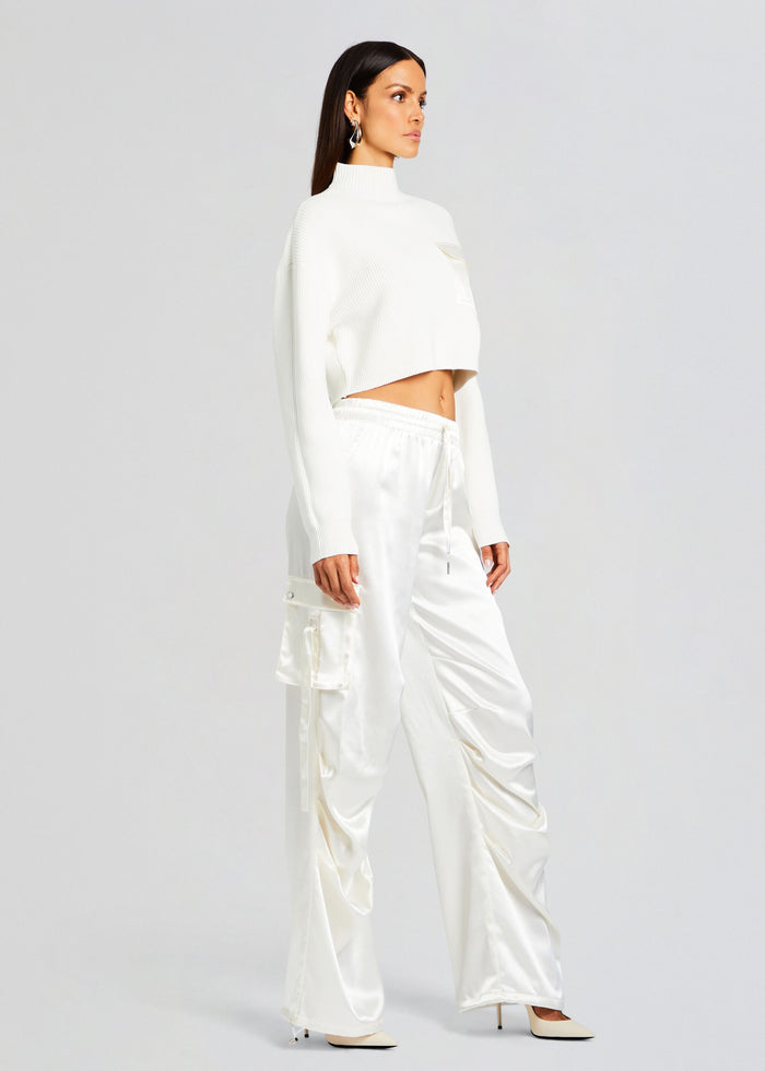 Donna Mid Cropped Sweater